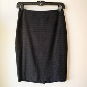 The Limited Collection Checked Pencil Skirt Black White Size 0